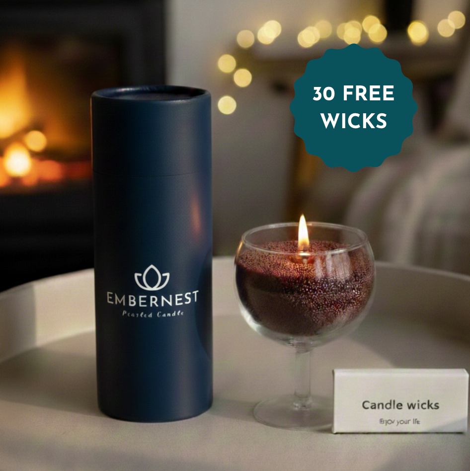 EmberNest Pearled Candles